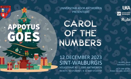 Appotus goes: Carol of the numbers